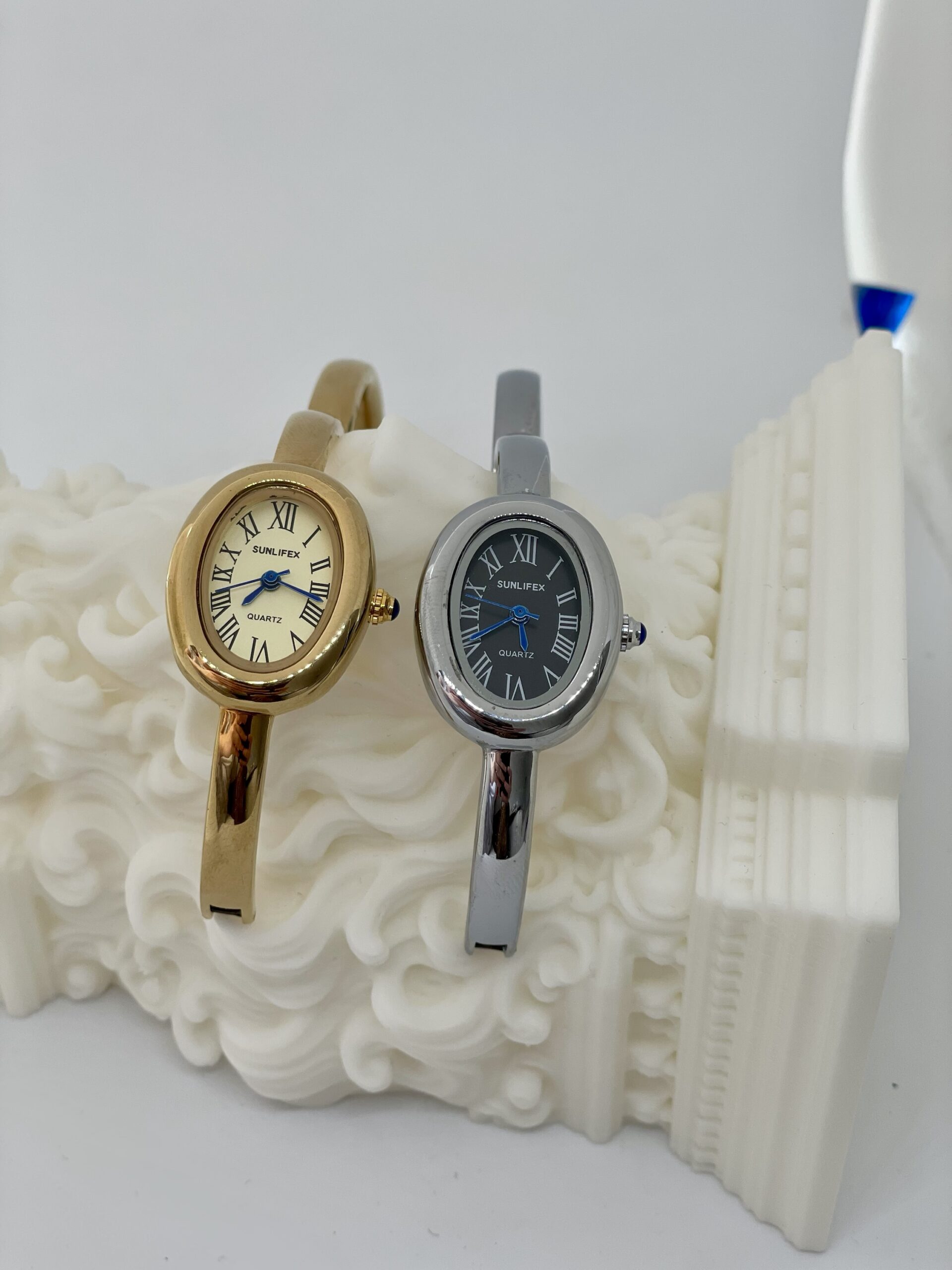 Kelepçe bilezik saat - Görsel 4