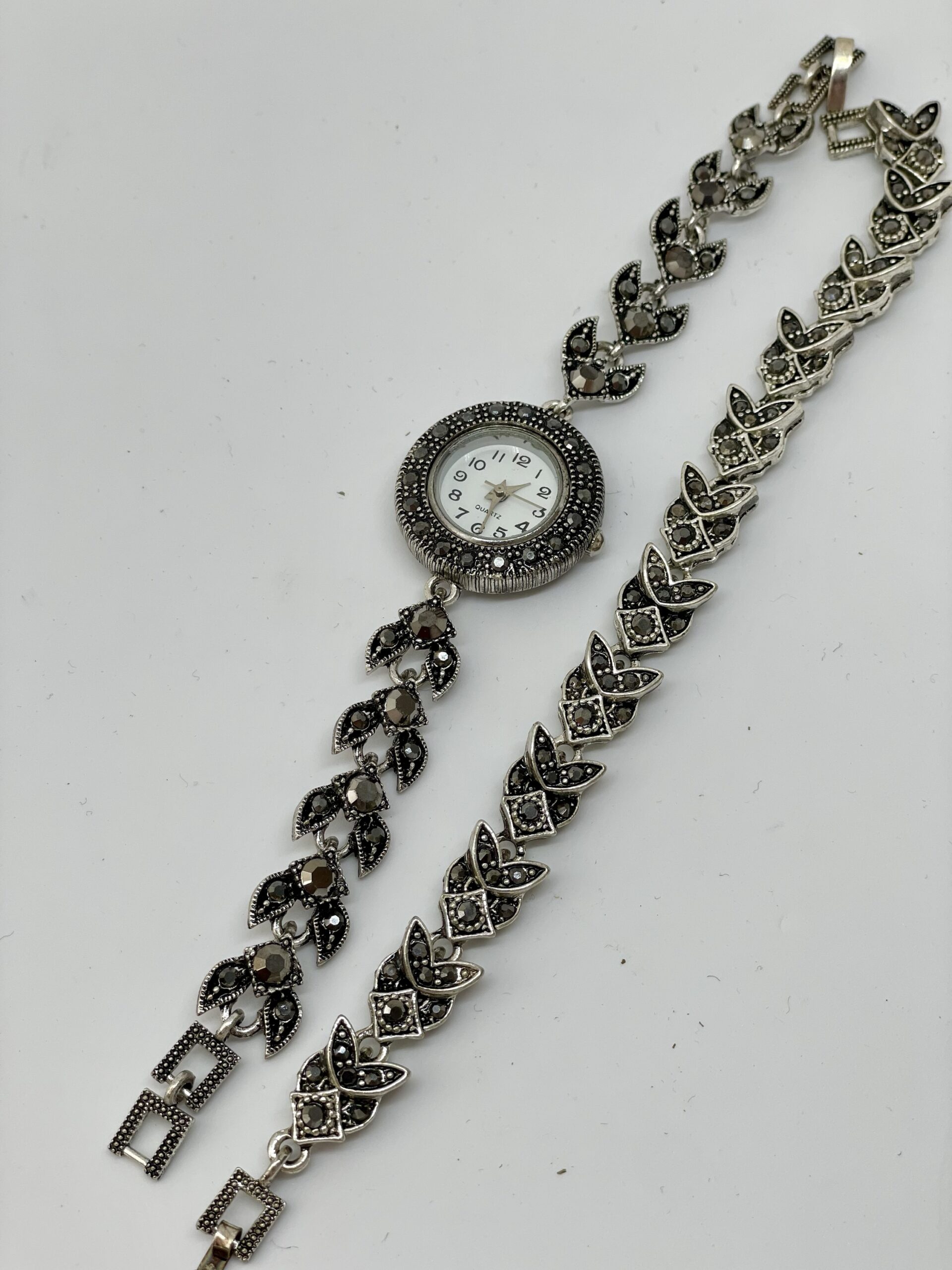 Gümüş vintage saat - Görsel 3