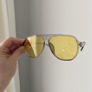 Yellow deer gözlük - Görsel 3