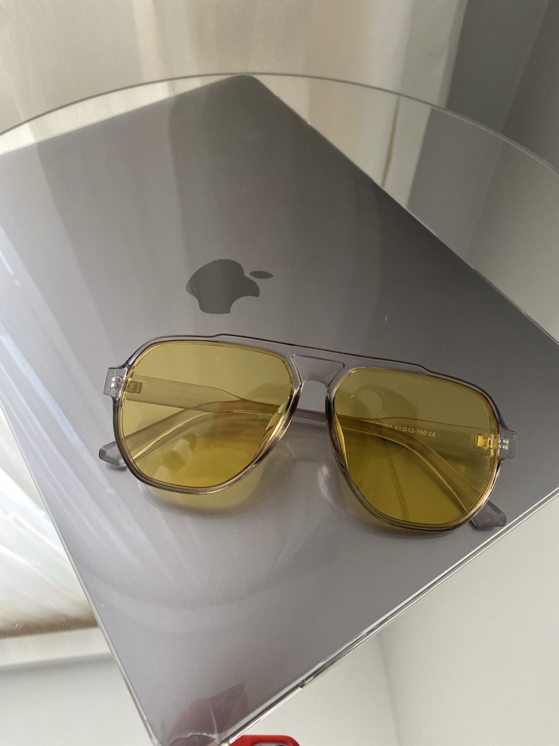 Yellow deer gözlük - Görsel 5