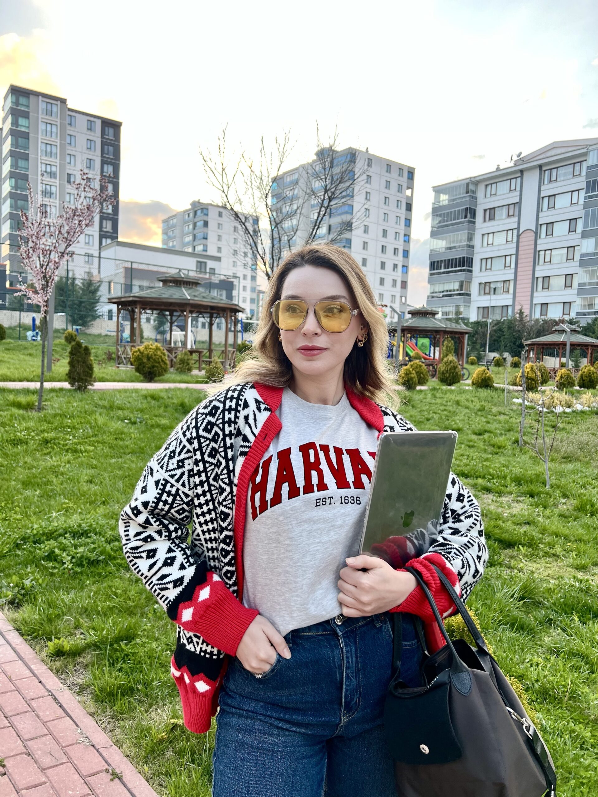 Yellow deer gözlük - Görsel 1